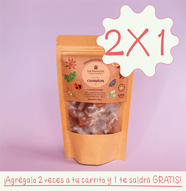 Paquete de dulces herbales y frutales surtido