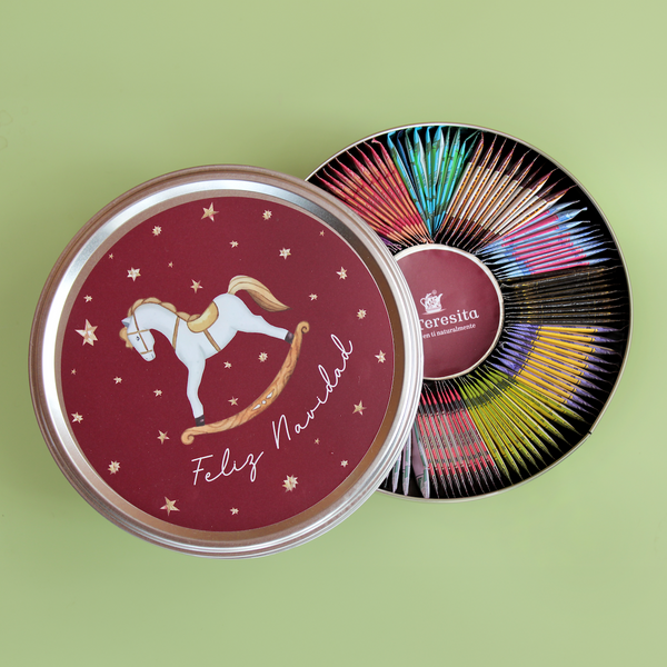 Caja Redonda Navidad