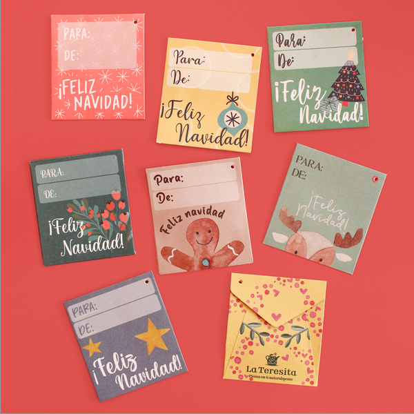 Sobres navideños x16