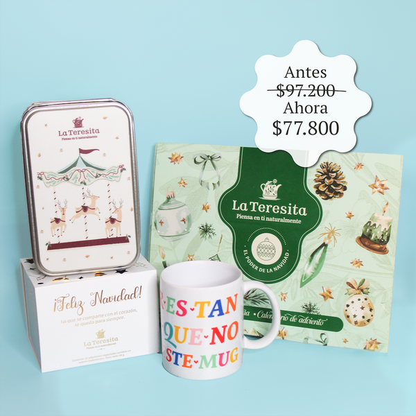 Calendario de Adviento + Caja Luz + Caja Carrusel y mug Eres mucho