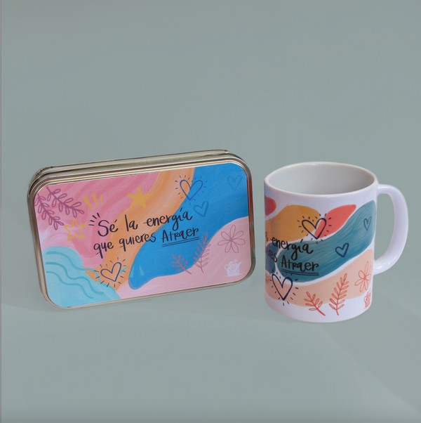 Colección Primavera Kits Caja metálica + Mug