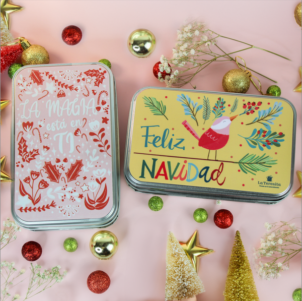 Cajas Metálicas x 12 Infusiones Especiales - Colección Tutaina