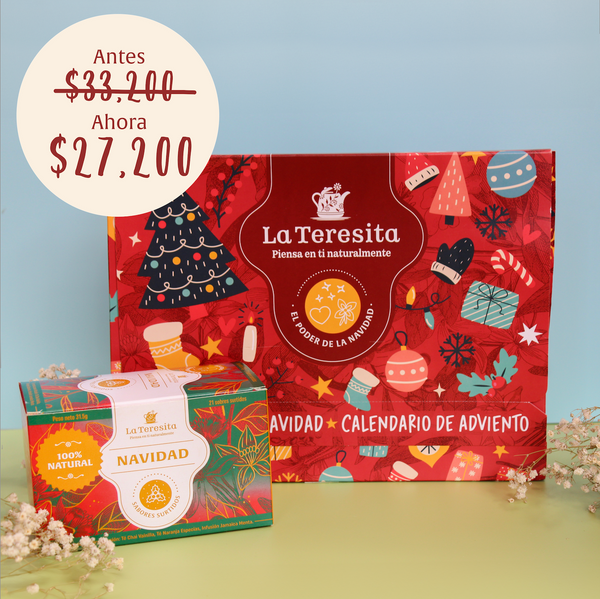 Caledario adviento + Cajita Navidad