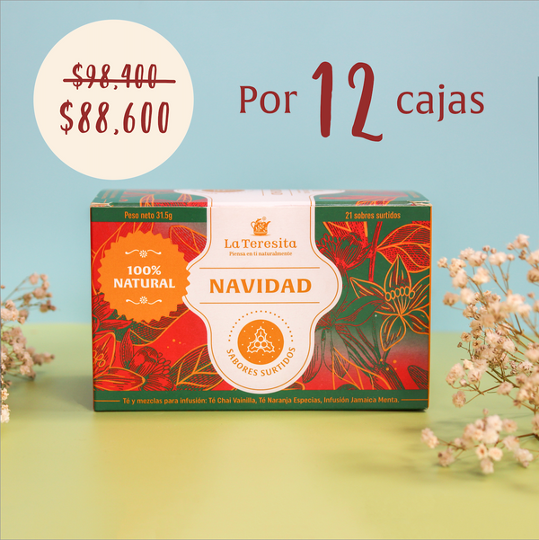 Paca x 12 cajas Navidad La Teresita
