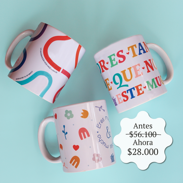 Kit Alegría x 3 mugs