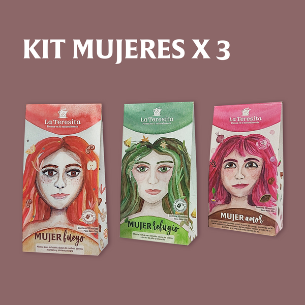 Kit Mujeres X 3 edición especial La Teresita