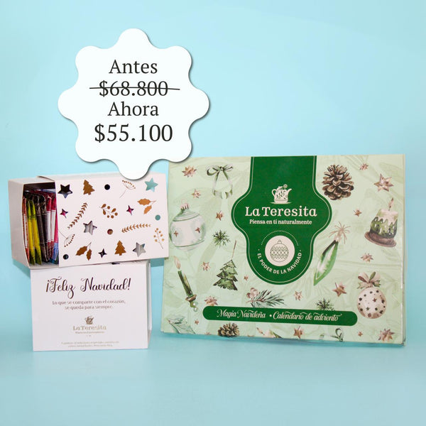 Calendario de adviento + 2 Cajas luz