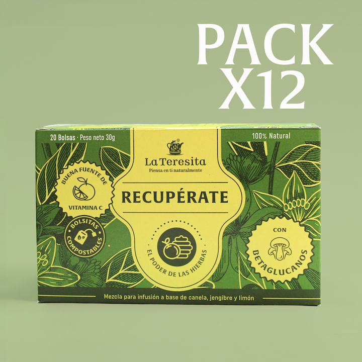 Pack x 12 cajas Infusión Recupérate La Teresita – La Teresita tienda de ...