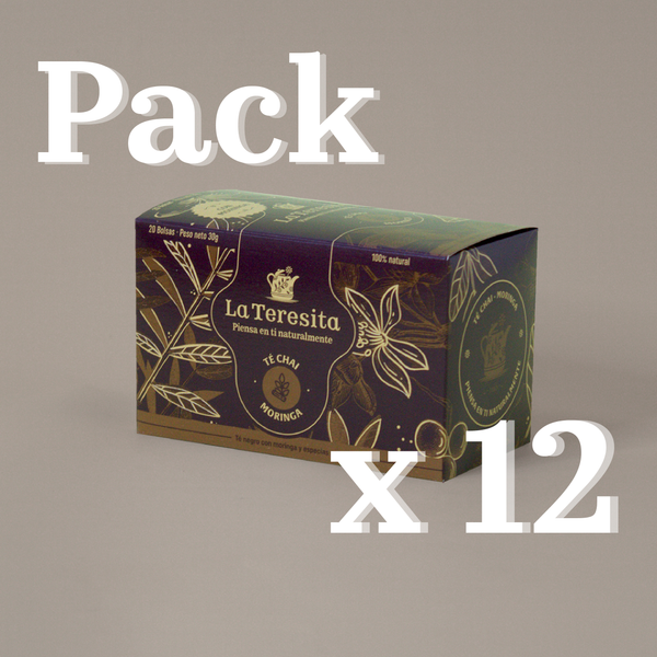 Pack x 12 cajas Té Chai La Teresita