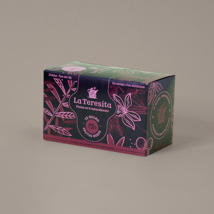 Té Negro Moringa Frutos Rojos La Teresita